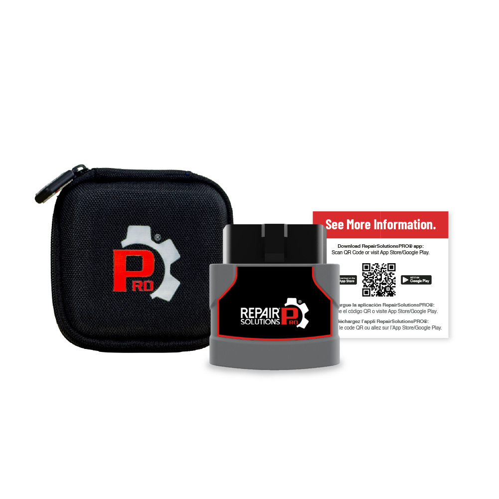 INNOVAPRO SDS10 wireless OBD2 diagnostic scanner kit with protective carrying pouch and quick start guide card