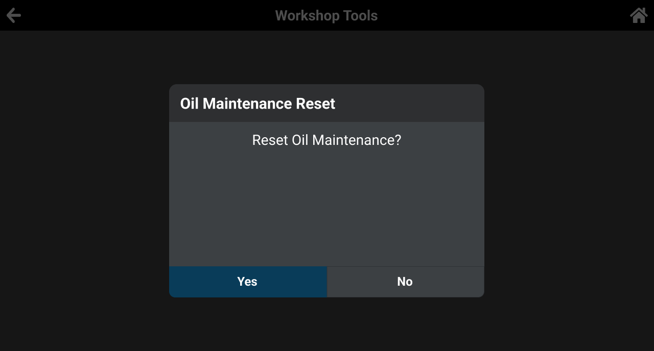 Step 3: Confirm Reset